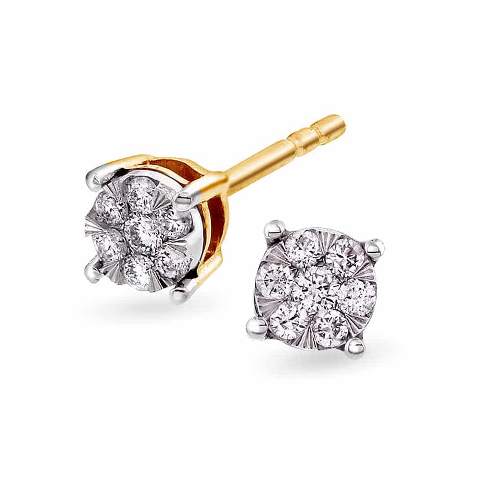 Diamantørepynt 0,15ct
