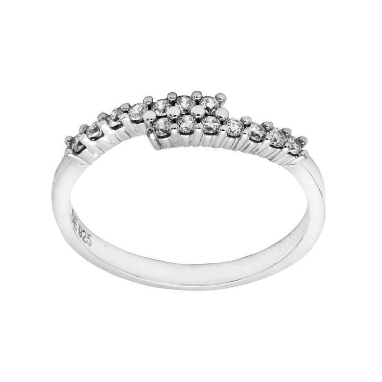 Alva ring Cz 925 sølv