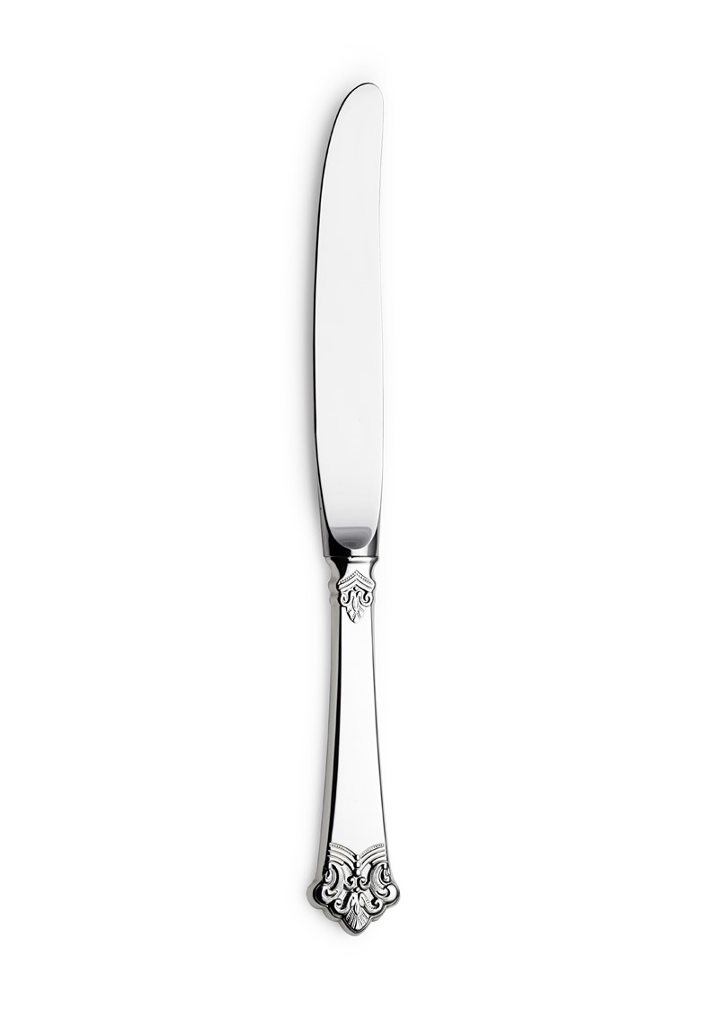 Liten spisekniv med kort skaft, Anitra sølvbestikk